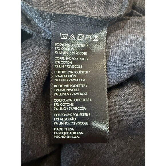 FP Beach by Free People Black Long Sleeve Drape Back Midi Dress Size Small NEW - Picture 6 of 7